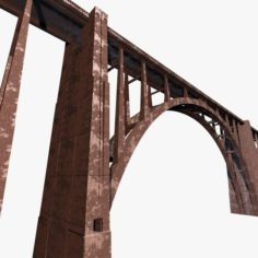 Bixby Creek Bridge 3D Model
