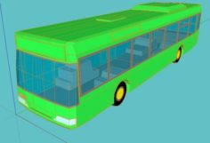 Bus Volvo 3D Model