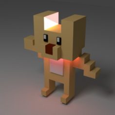 bear character						 Free 3D Model