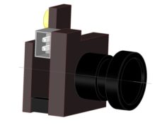 LST – S2 5.8G 800TVL HD Micro CMOS FPV Camera template 3D Print Model
