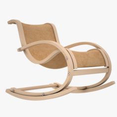 Chair 47 Rocking Chair 3D Model