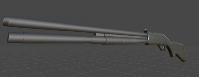 Shot Gun 3D Model