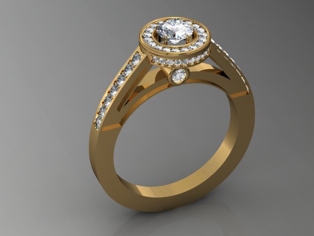 Jewellery ring 3D Model