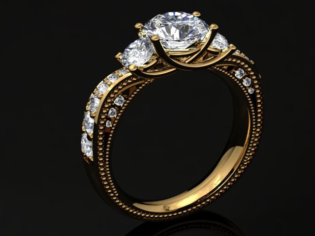 Jewellery ring 3D Model