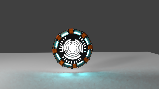 Arc Reactor 3D Model