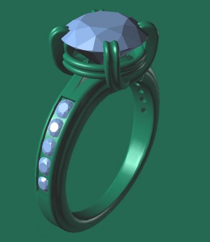 Jewellery ring 3D Model