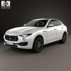 Maserati Levante 2017 3D Model