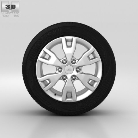 Ford Ranger Wheel 18 inch 001 3D Model