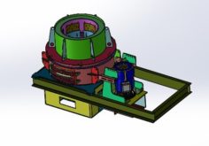 VSI brazil – GS 300 Vertical Impact Crusher 3D Model