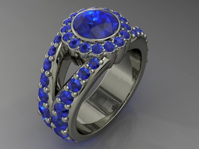 Jewellery ring Free 3D Model