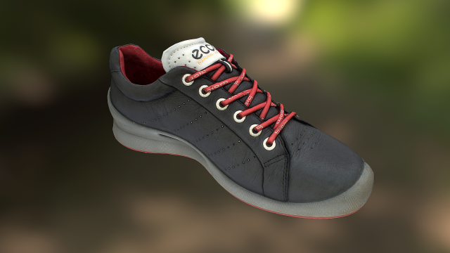 Shoe low poly model 3D Model