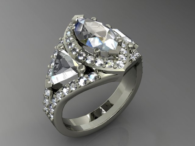 Jewellery ring 3D Model