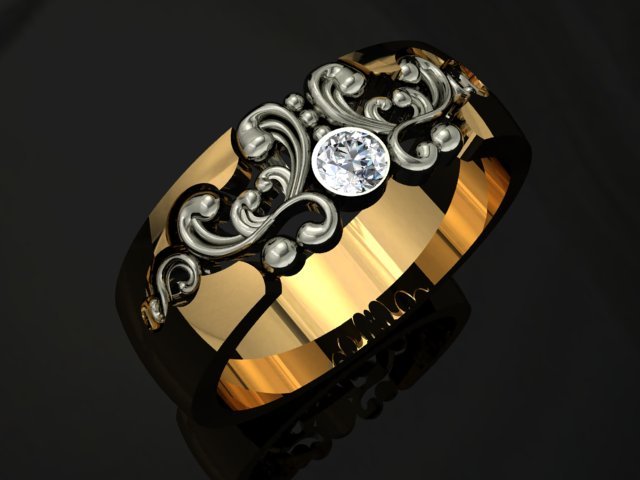 Jewellery ring 3D Model