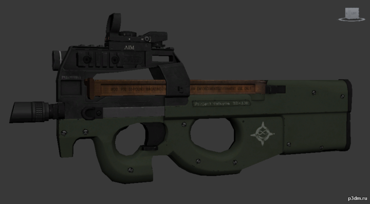 P90 TR 3D Model