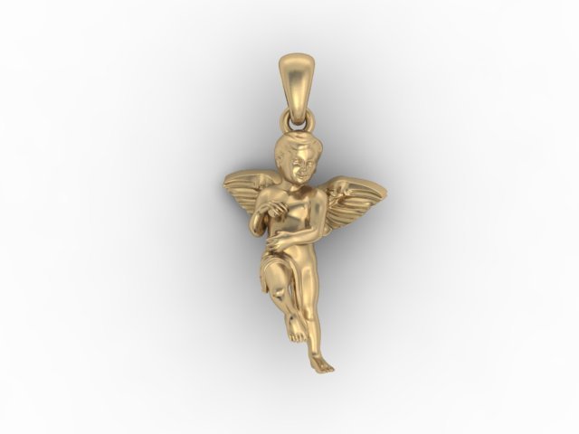 Angel pendant 3D Model