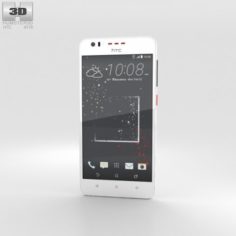 HTC Desire 825 White Splash 3D Model