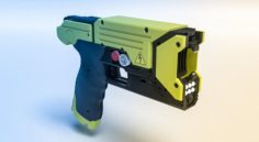 Elysium gun shocker 3D Model