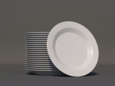 Plates Set 3D Model