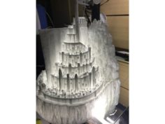Minas Tirith Lamp 3D Model