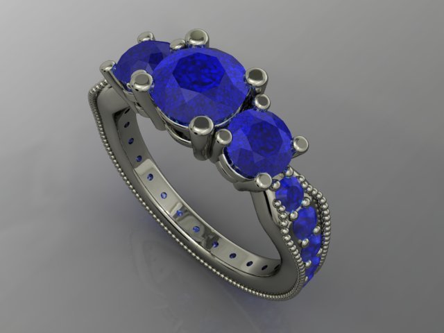 Jewellery ring 3D Model