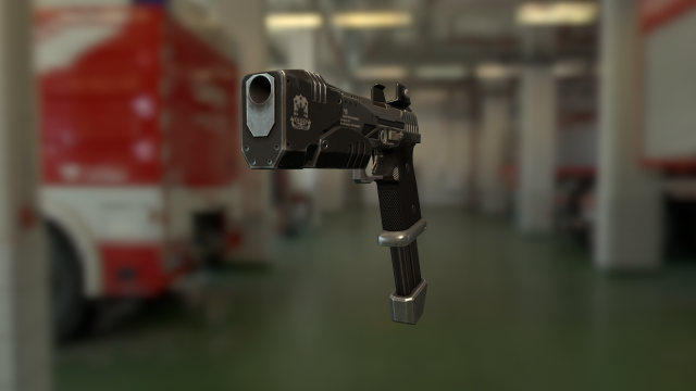 AP15 Gun 3D Model