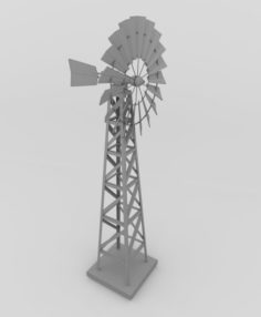 Wind pump 3D Model