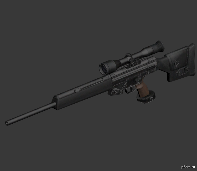 H&K PSG-1 3D Model