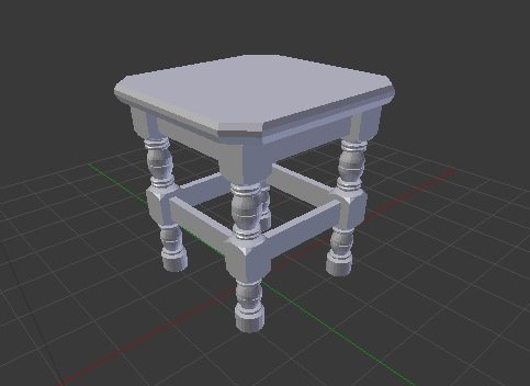 Stool 3D Model