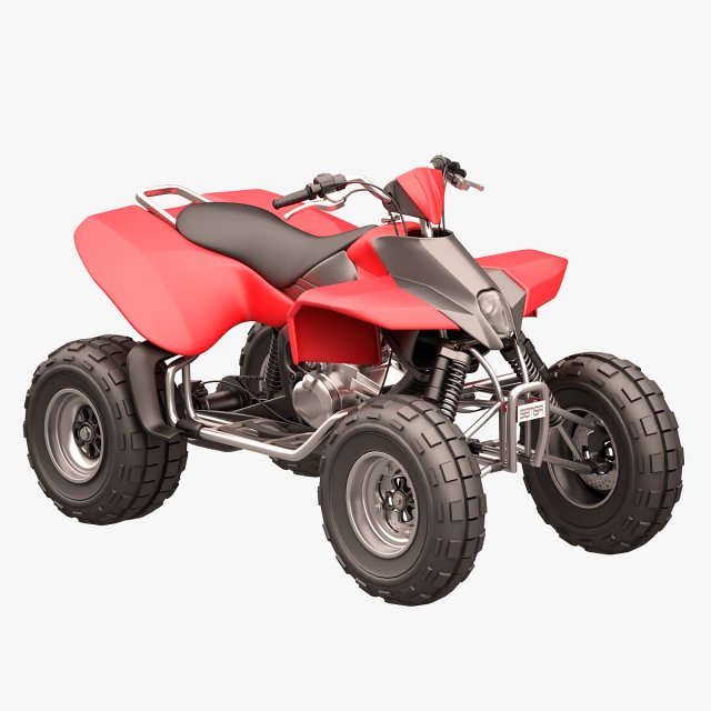 Rocky Mountain ATV 01 3D Model