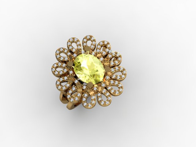 Jewellery ring 3D Model