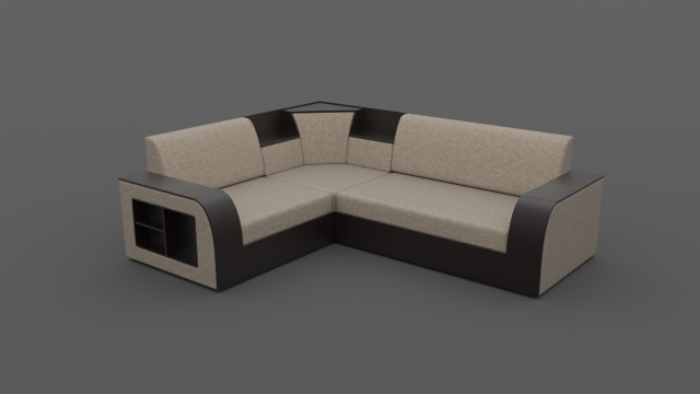 Corner sofa 3D Model