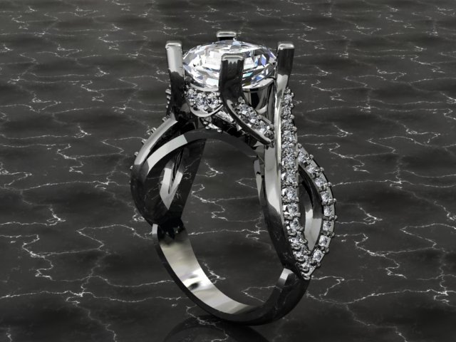 Jewellery ring 3D Model