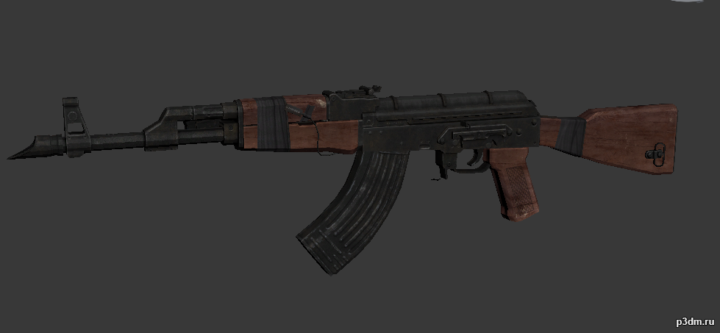 AK-47 3D Model