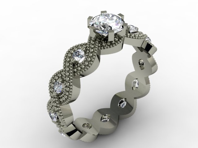 Jewellery ring 3D Model