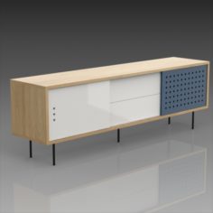 Garry Modern Sideboard 3D Model