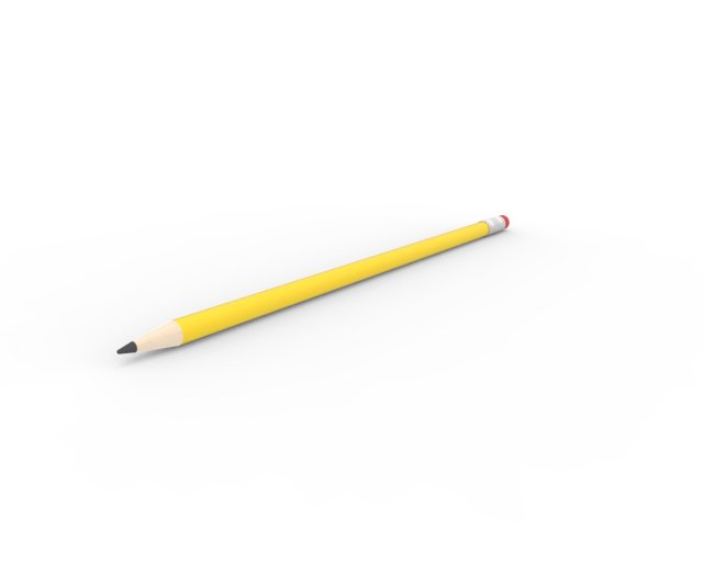 Pencil 3D Model