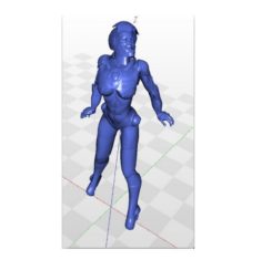 Tina Stark aka Iron Girl – by SPARX Free 3D Model