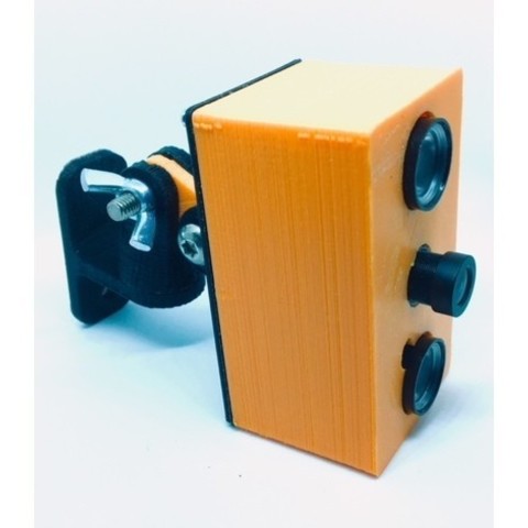 Case for NoIR and Raspberry Pi Zero W Surveillance Camera | Raspberry Pi Zero Case for compatible Asian NoIR camera 3D Print Model