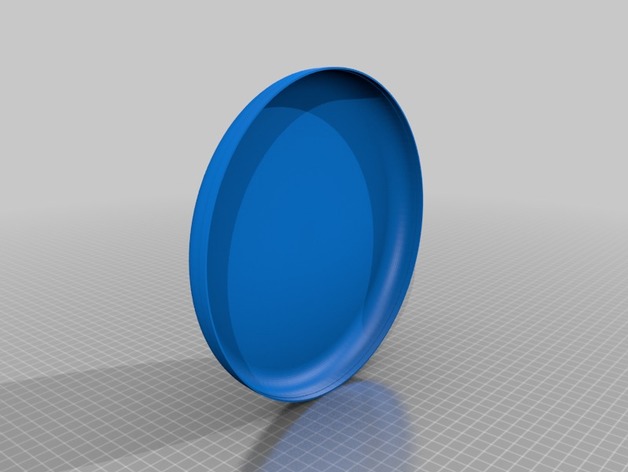 Frisbee 3D Print Model