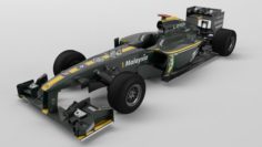 Lotus Formula-1 Bolide 3D Model