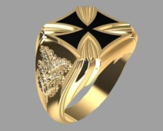 Man ring jewellery 3D Model