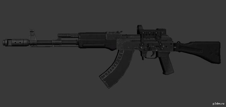 AK-47M 3D Model