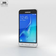 Samsung Galaxy J1 2016 White 3D Model