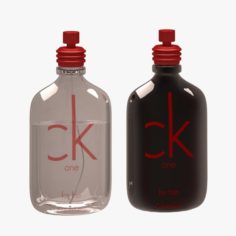 Ck One Parfume Set 3D Model