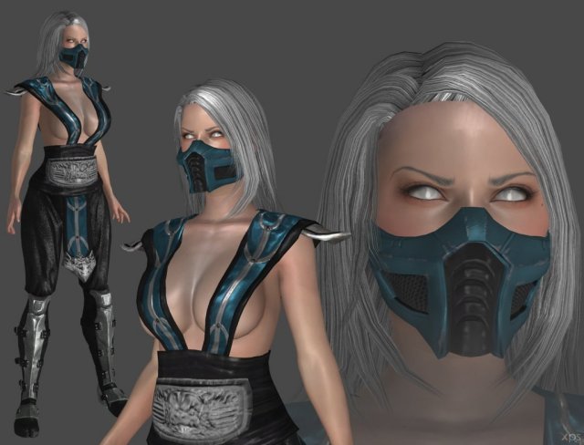 Frost-SEXY Mortal Kombat x 3D Model