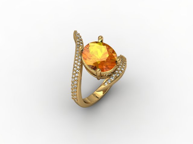 Jewellery ring 3D Model