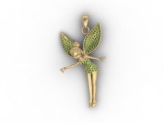 Fairy pendant 3D Model