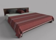 Ethnic Bed 3D Model
