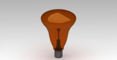 Incandescent light bulb 3D Model