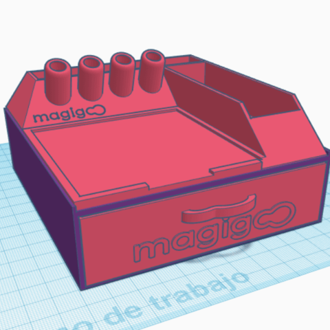 Mini Desk 3D Print Model